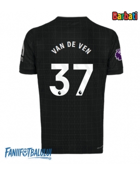 Tottenham Hotspur Micky van de Ven #37 Tricou Fotbal Replică 2025-26 Barbati Deplasare